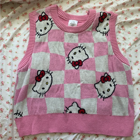 Hello Kitty Jackets & Coats Hello Kitty Sweater Vest Poshmark
